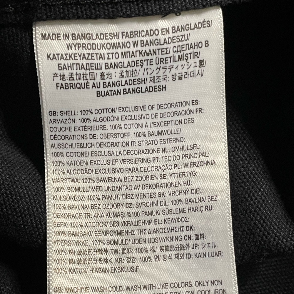 Vans Black Embroidered Utility Jacket XS Floral Button Front Size X-Small - Picture 8 of 12